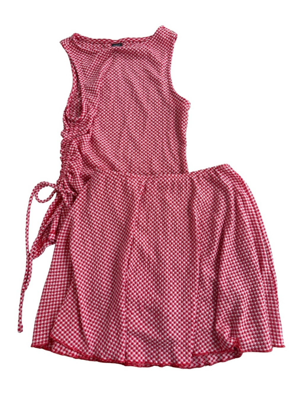 Wild Fable Red White Gingham 2 Piece Skort Set XS Coquette Picnic 4th of July